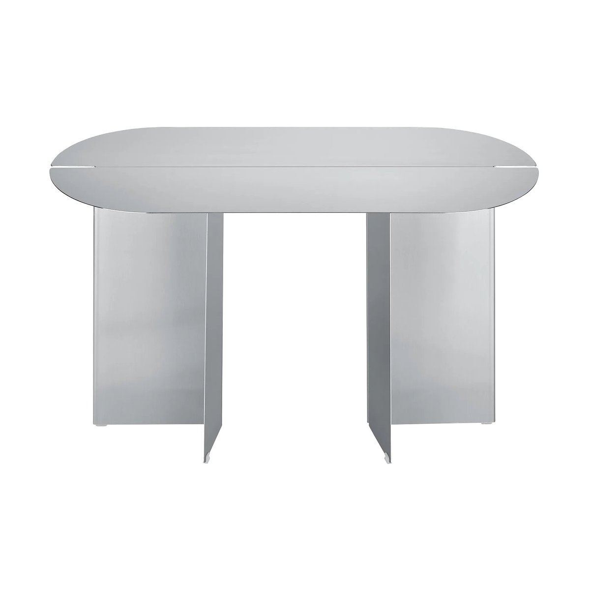 blomus ORU benk 80x45 cm Matt rustfritt stål | Skandinavisk Design | Benker | Sølv