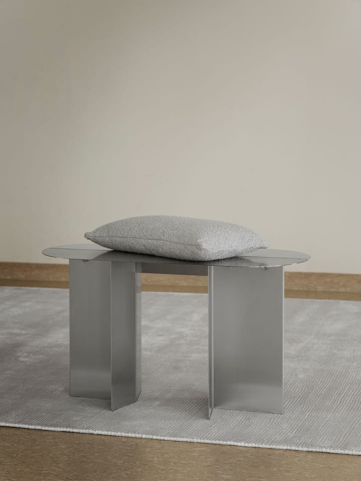 ORU benk 80x45 cm, Matt rustfritt stål Blomus