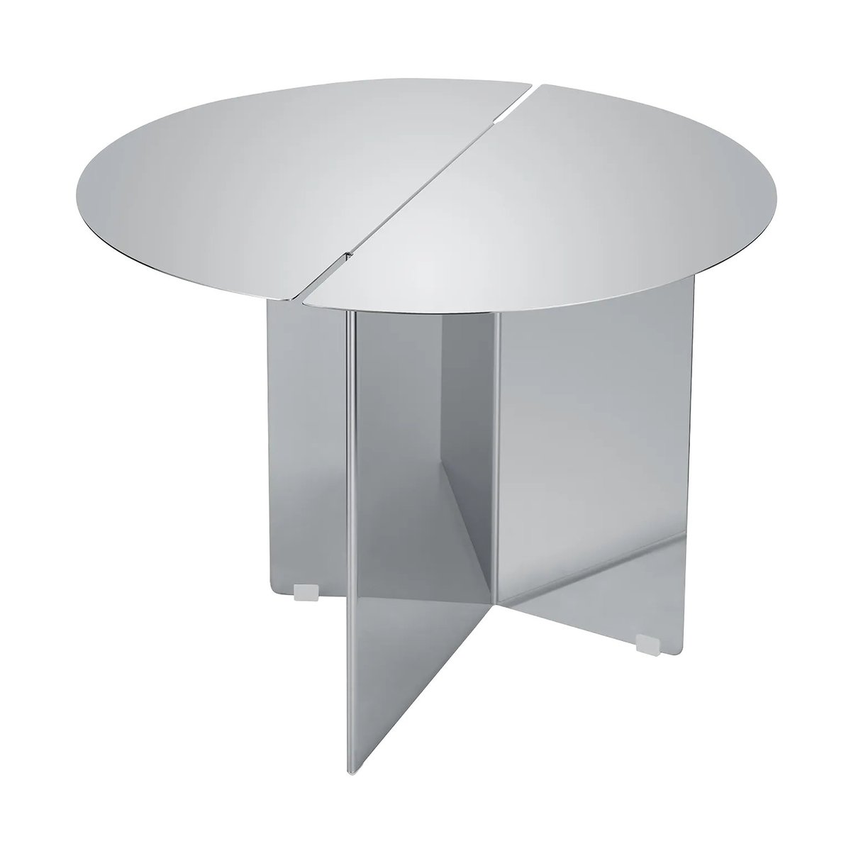 Bilde av blomus ORU sidebord M Ø50 cm Polert rustfritt stål