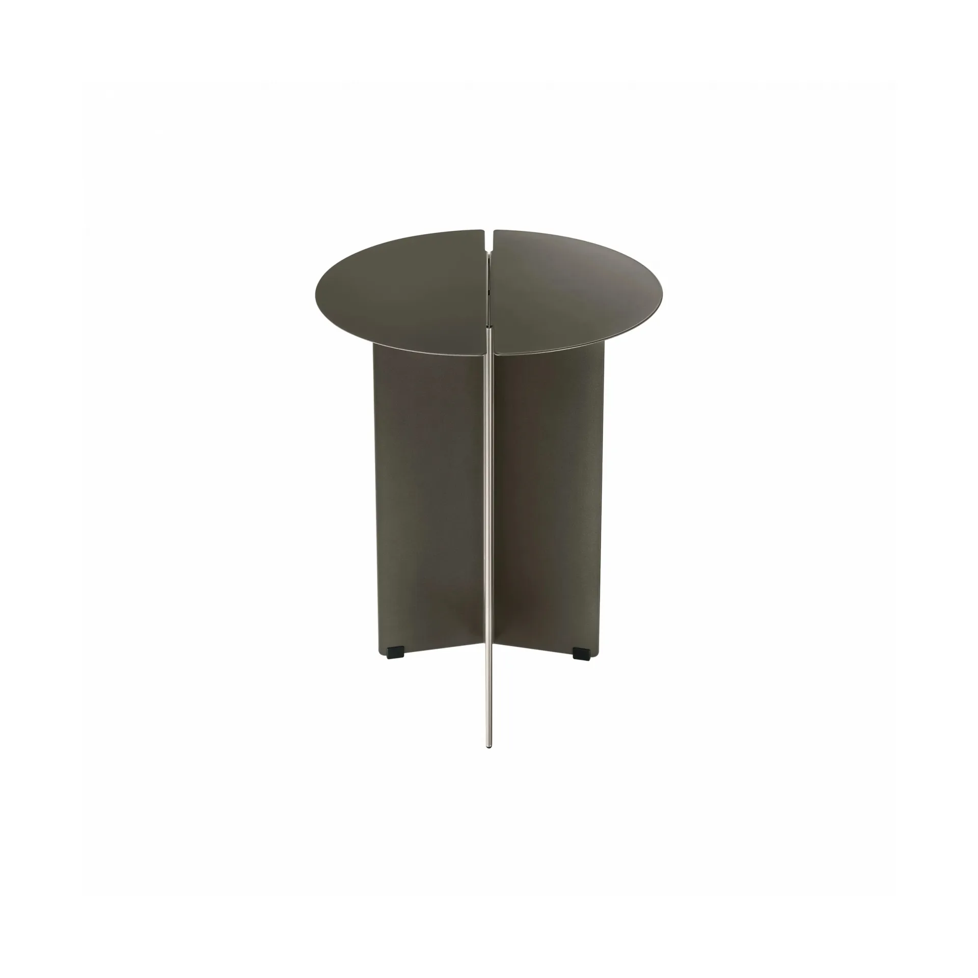 ORU sidebord S Ø35 cm, Burned metal blomus