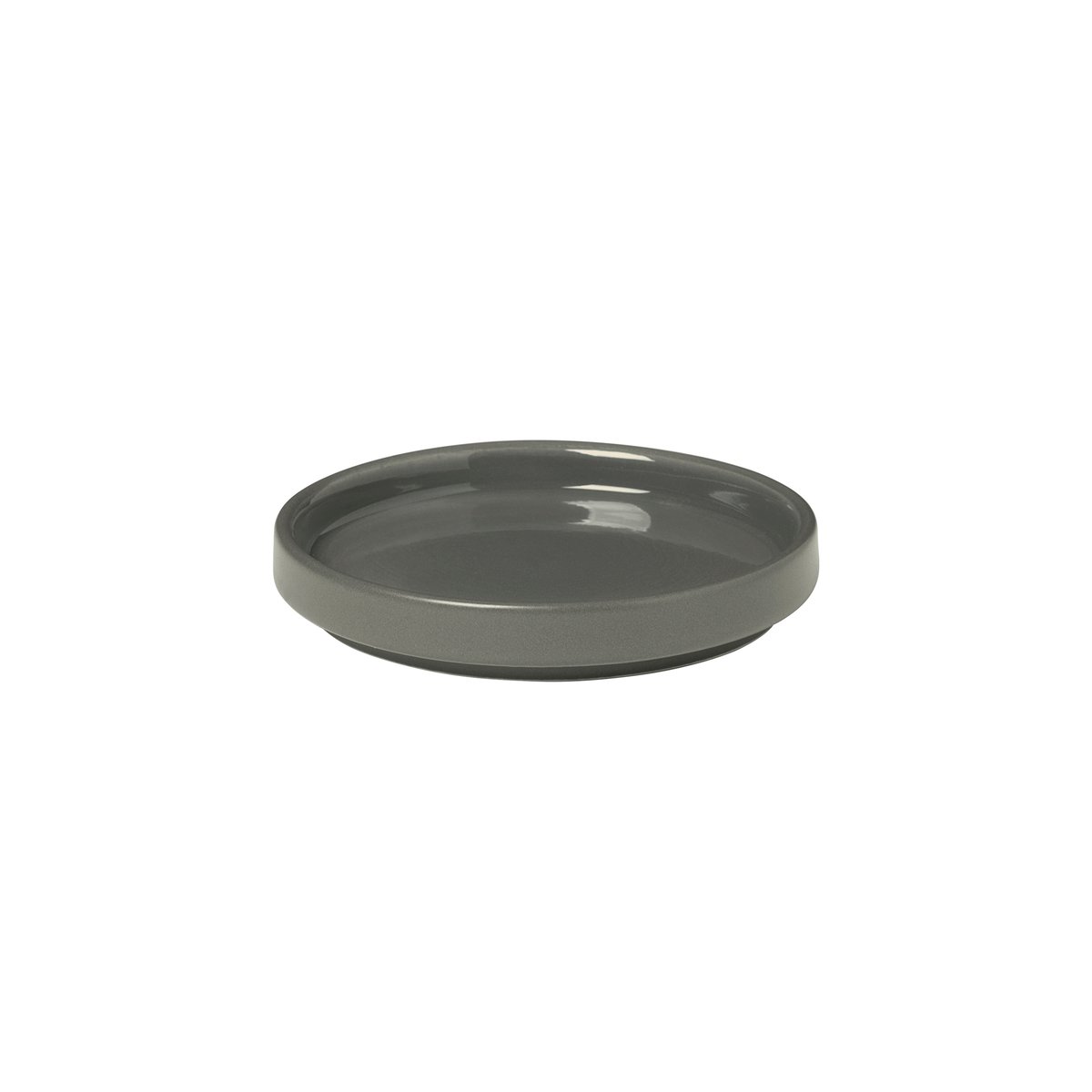 blomus Pilar asjett Ø 10 cm Pewter