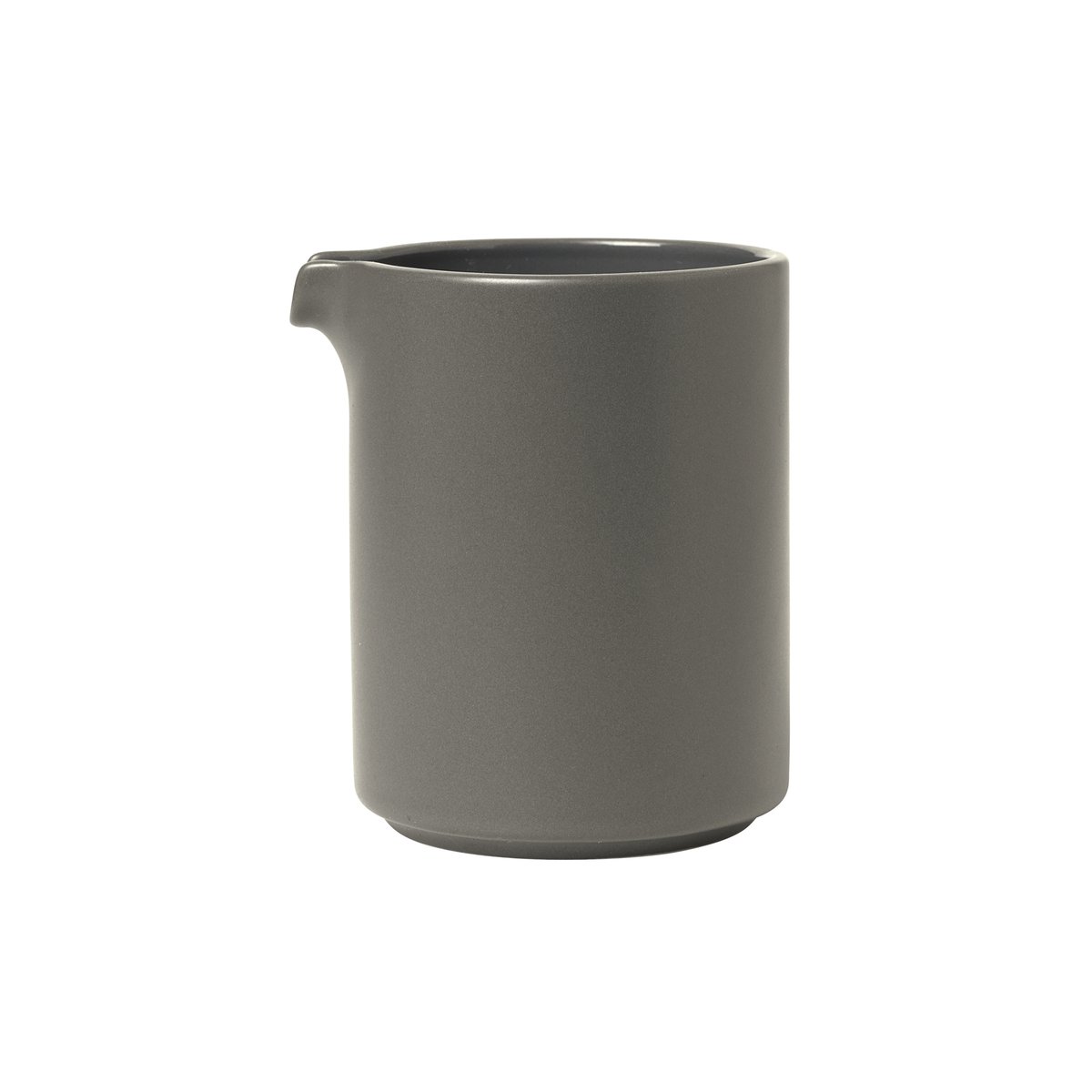 blomus Pilar melkekanne 28 cl Pewter | Skandinavisk Design | Fløtemugger | Grå