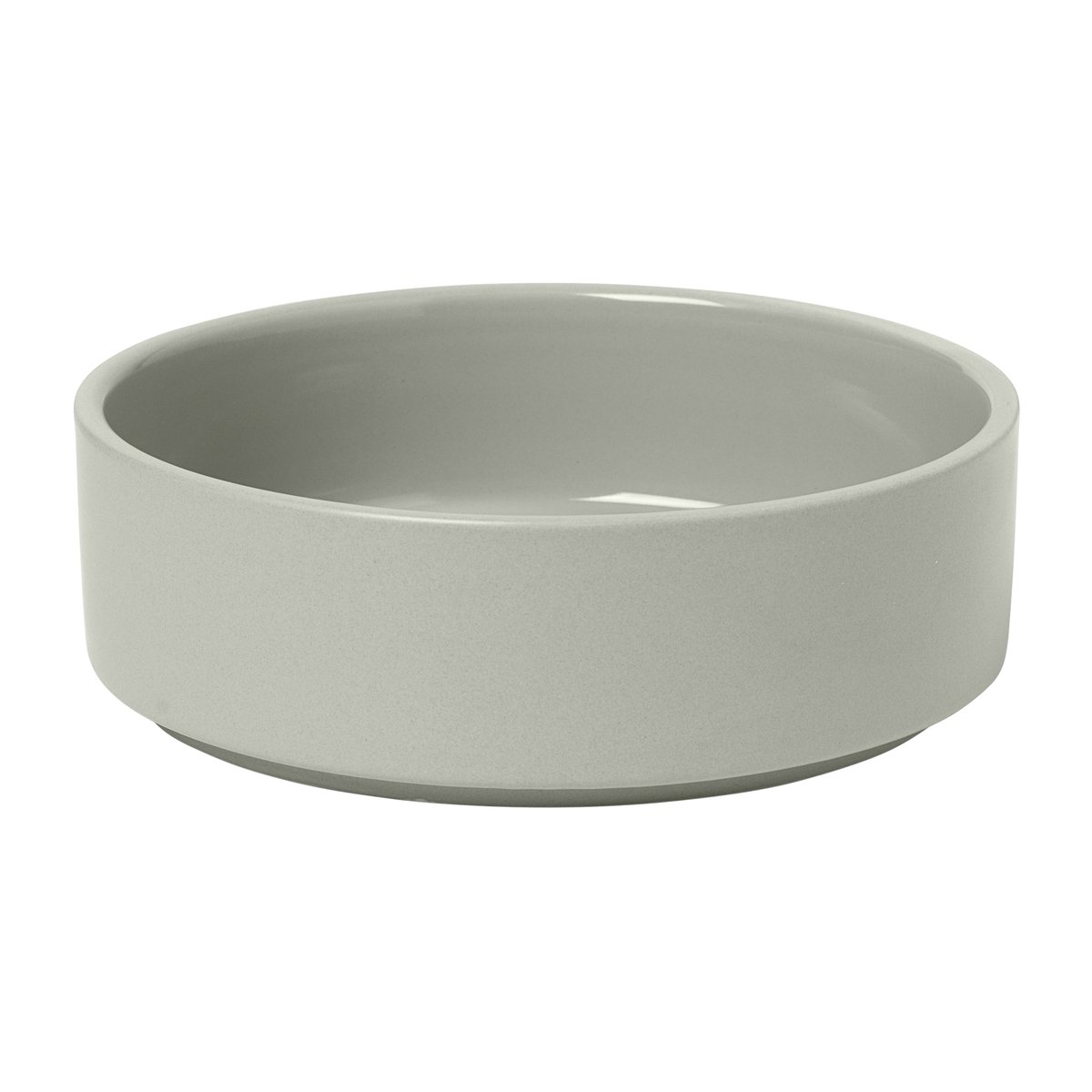 blomus Pilar skål lav Ø 14 cm Mirage grey