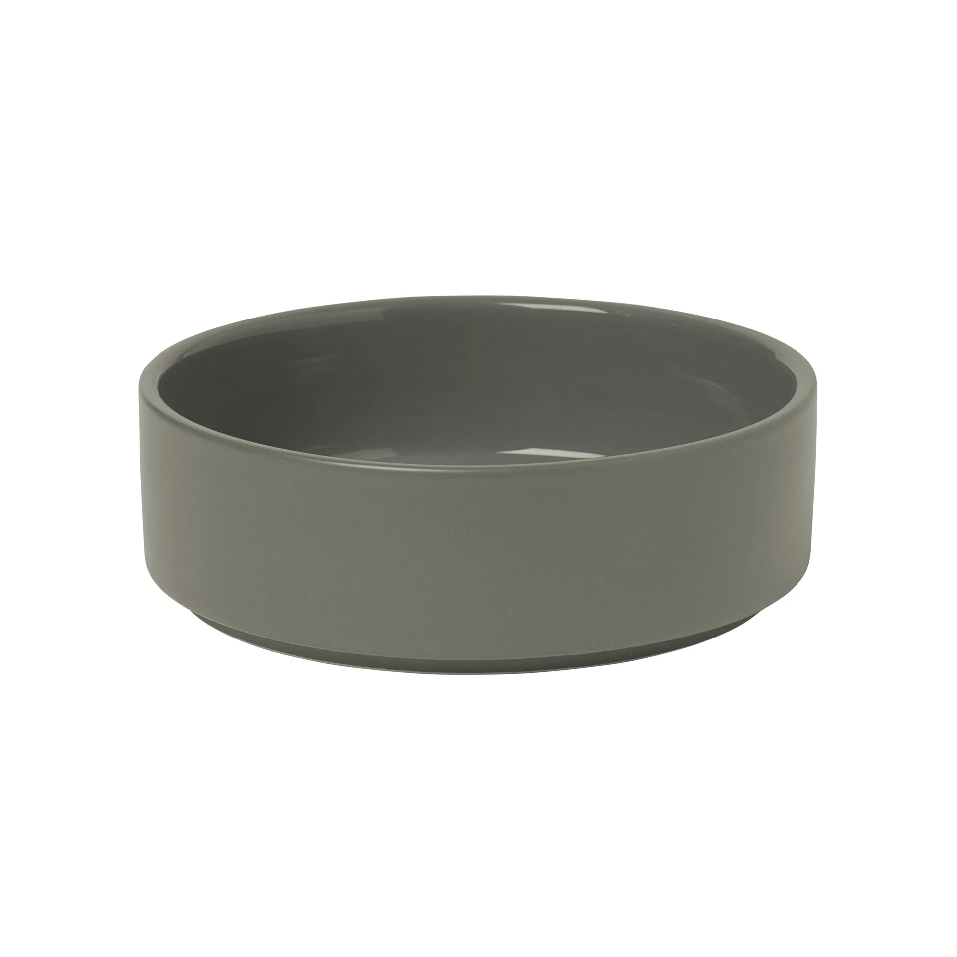 Pilar skål lav Ø 14 cm, Pewter blomus