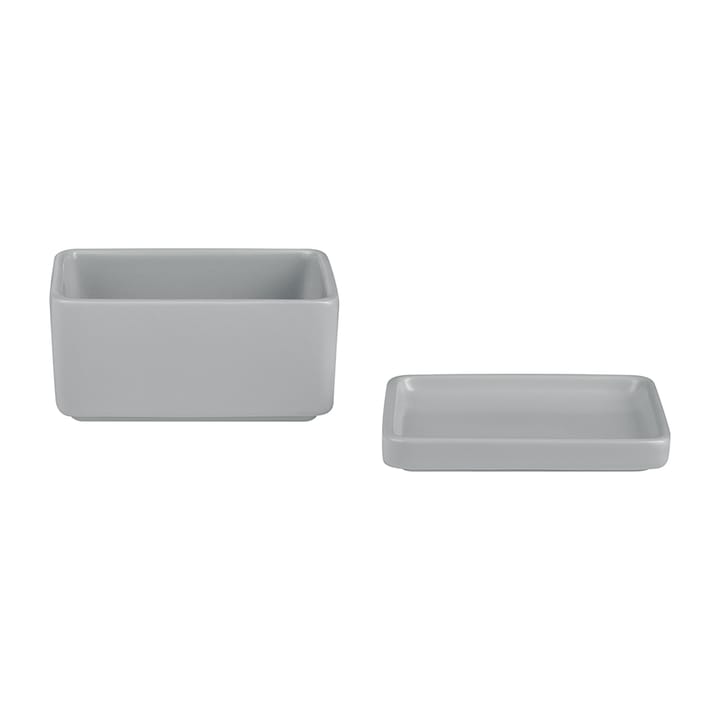 Pilar smørboks-oppbevaringsboks 250 ml, Mirage grey Blomus