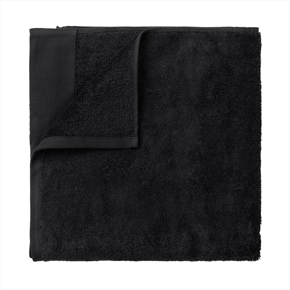 Bilde av blomus Riva badehåndkle 70x140 cm Svart