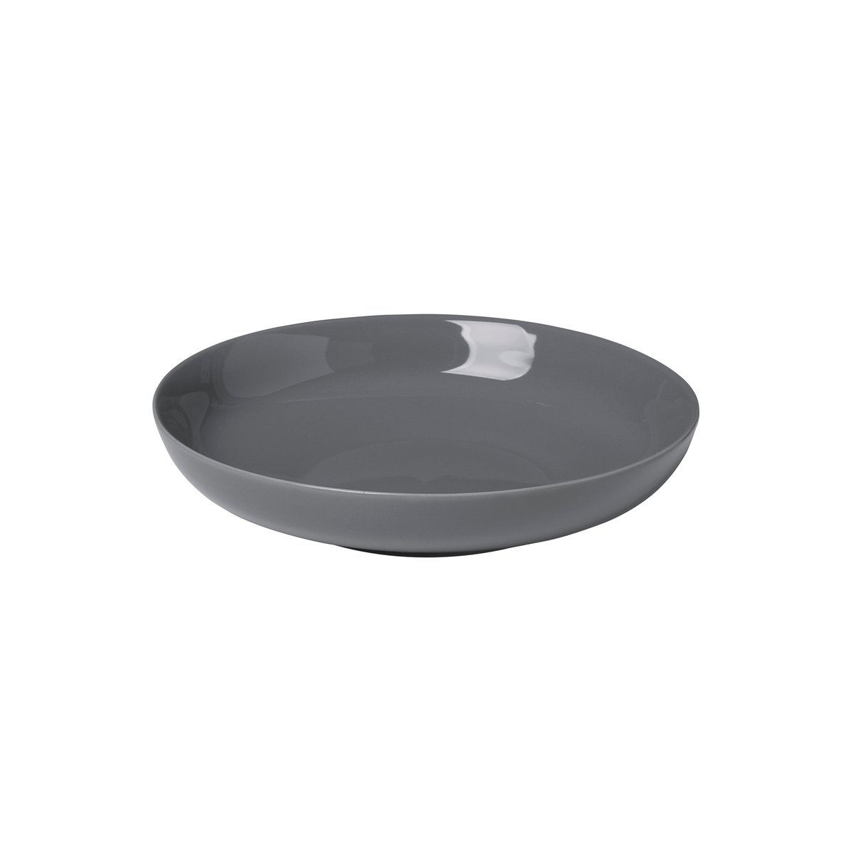 blomus Ro dyp tallerken 22 cm Sharkskin | Skandinavisk Design | Dype tallerkener | Grå
