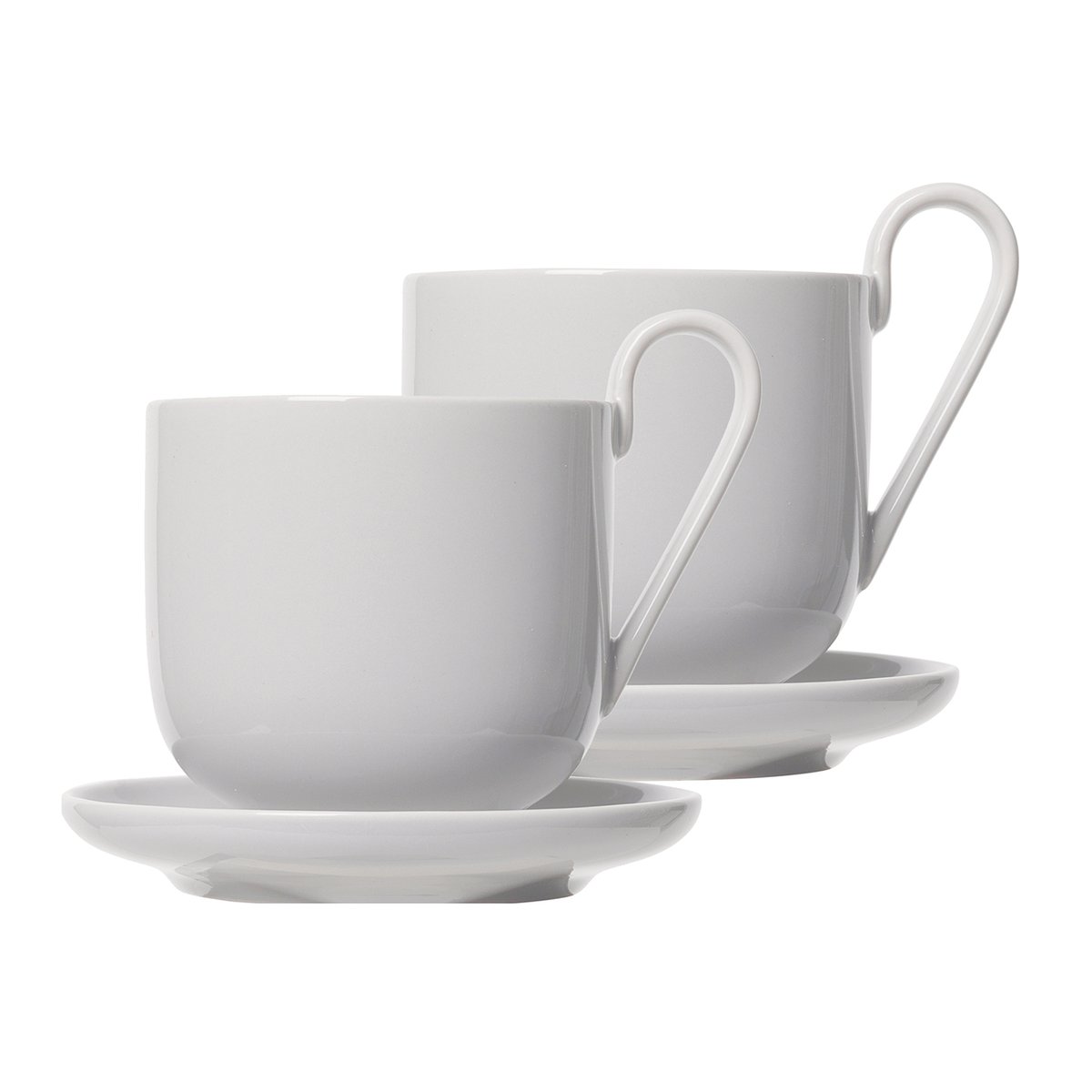 blomus Ro kaffekopp med fat 2-pakning Nimbus cloud