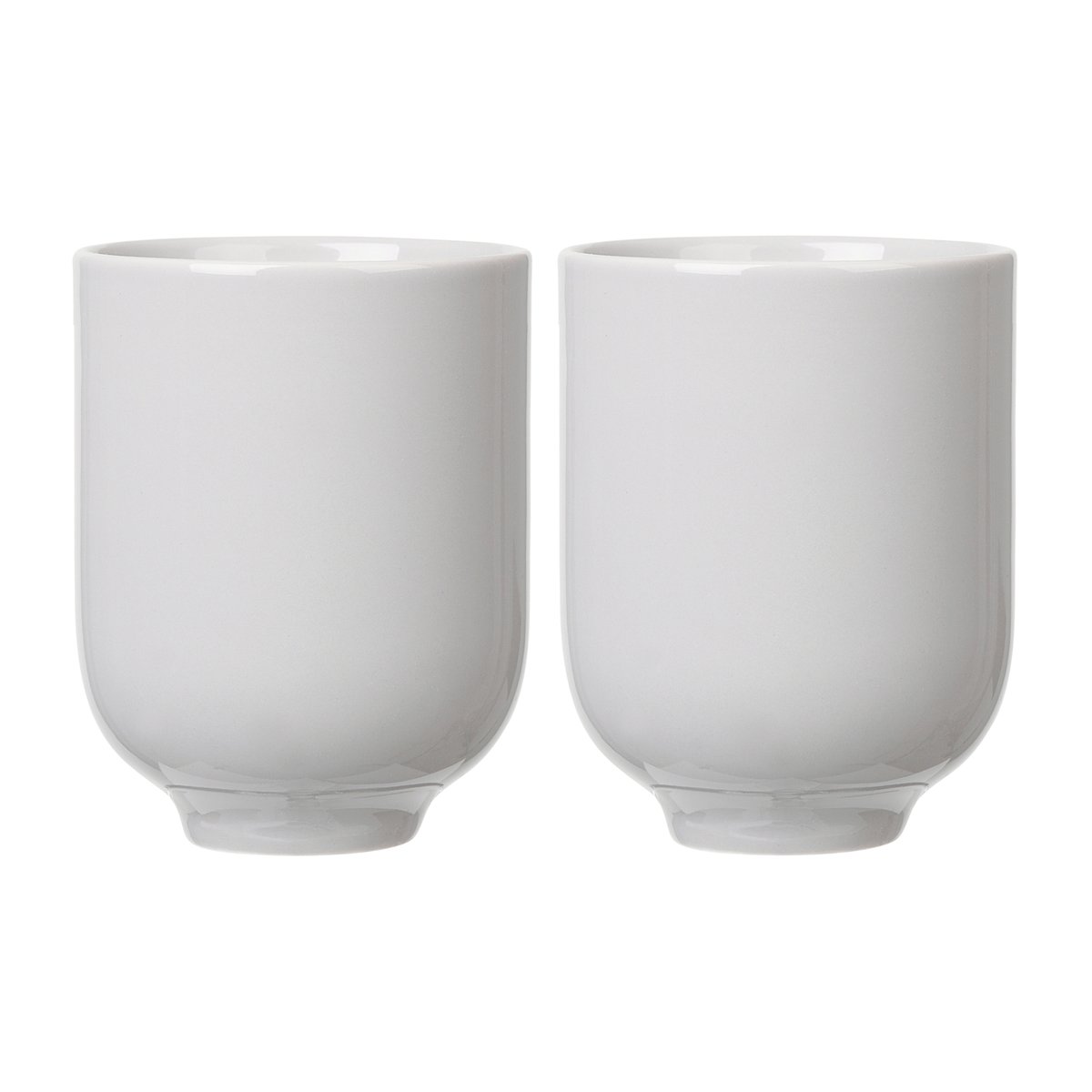 blomus Ro kopp 25 cl 2-pakning Nimbus cloud | Skandinavisk Design | Kaffekopper | Grå
