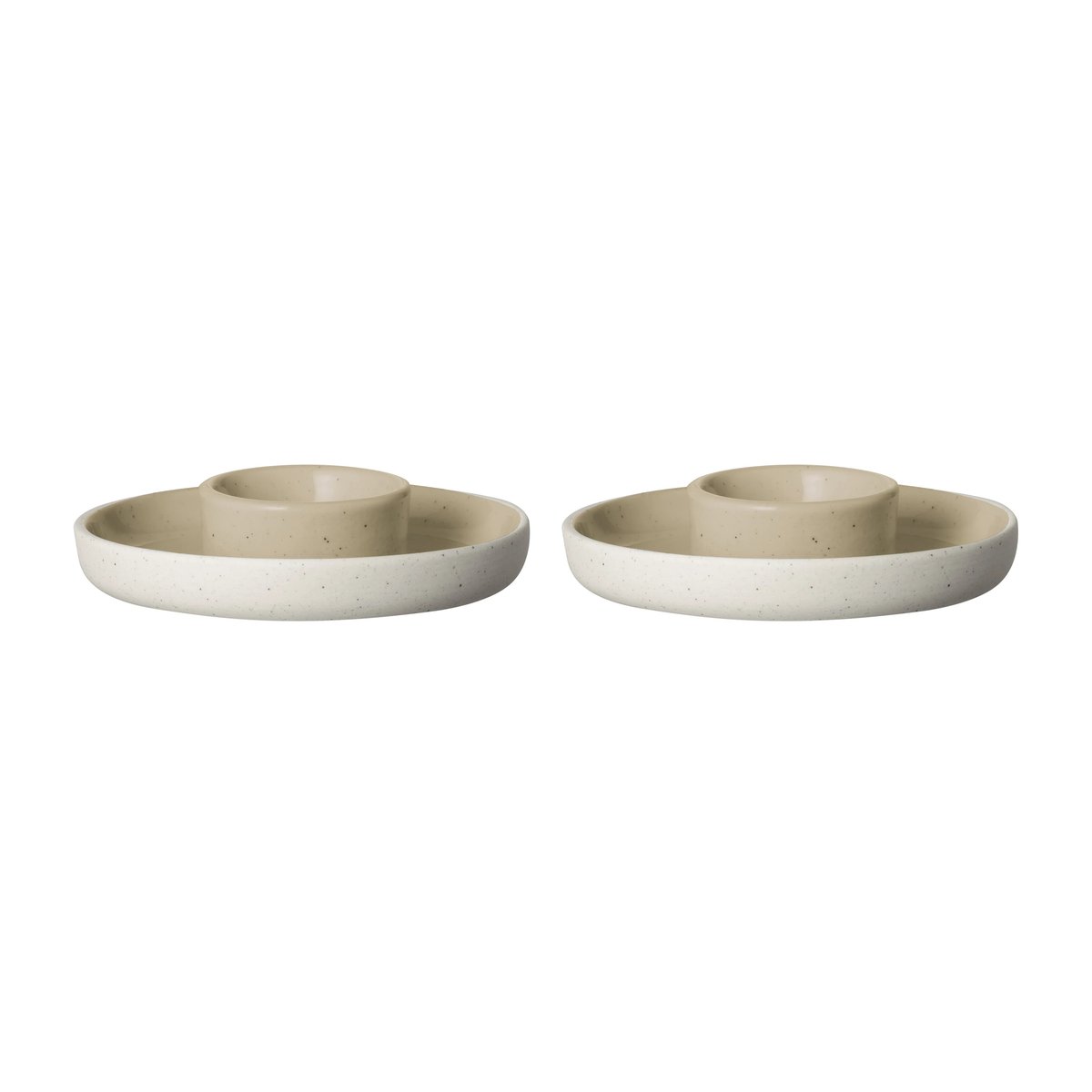 Sablo eggeglass Ø 10 cm 2-pakning Savannah