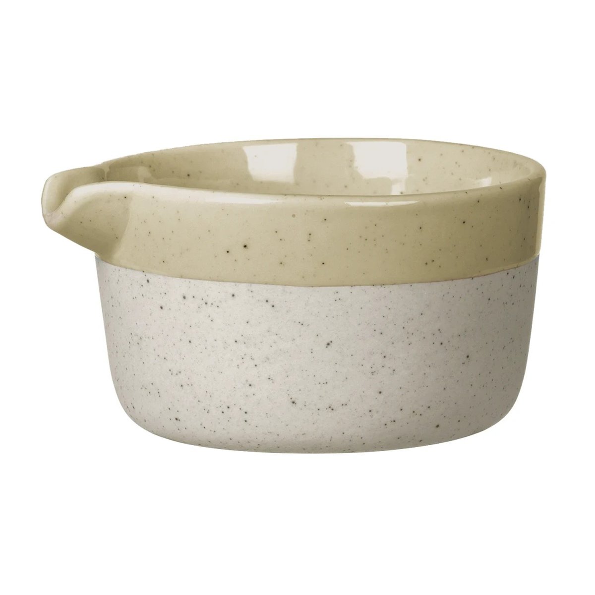 blomus Sablo melkekoppge 15 cl Savannah | Skandinavisk Design | Fløtemugger | Gul