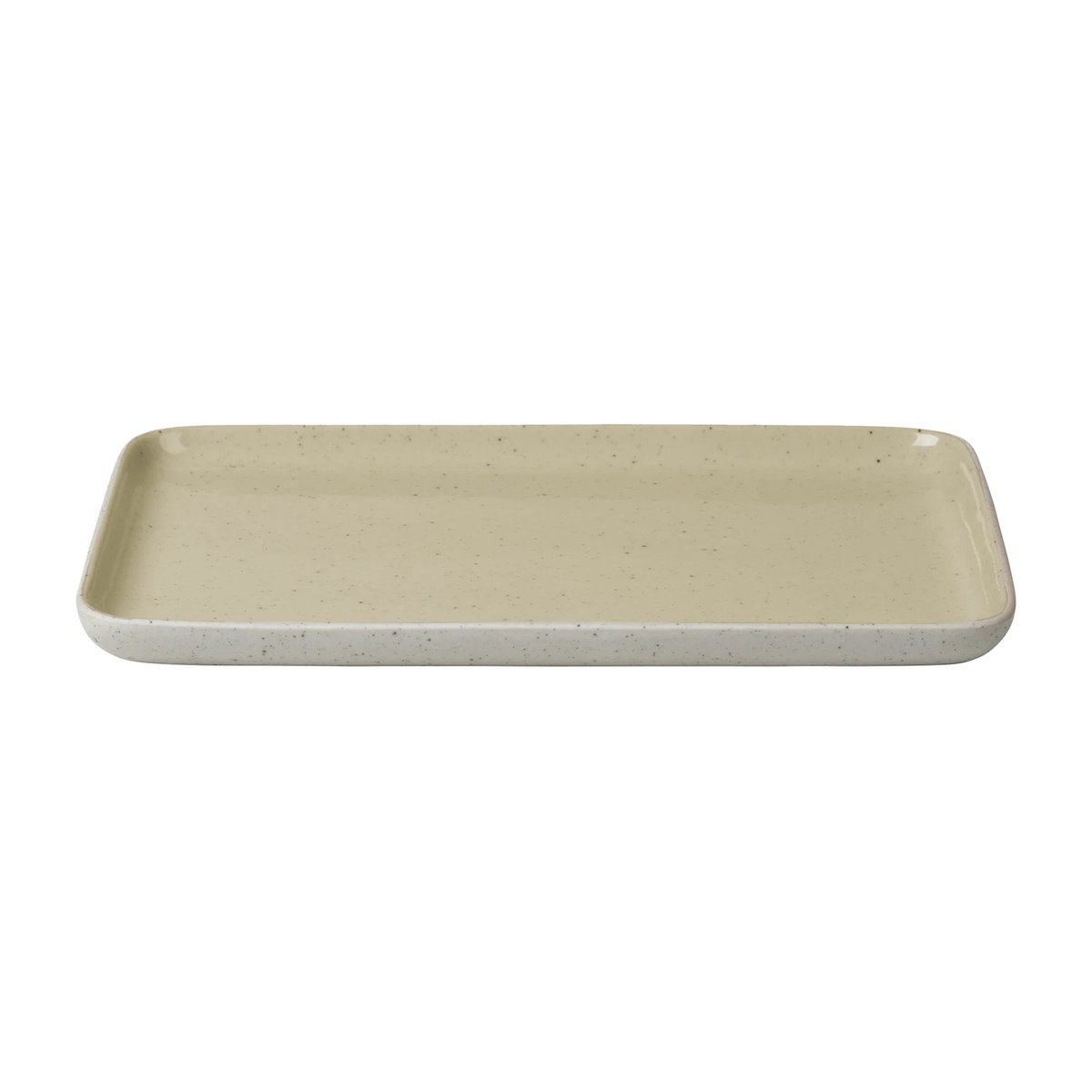 blomus Sablo tallerken 15x21 cm Savannah | Skandinavisk Design | Middagstallerkener | Gul