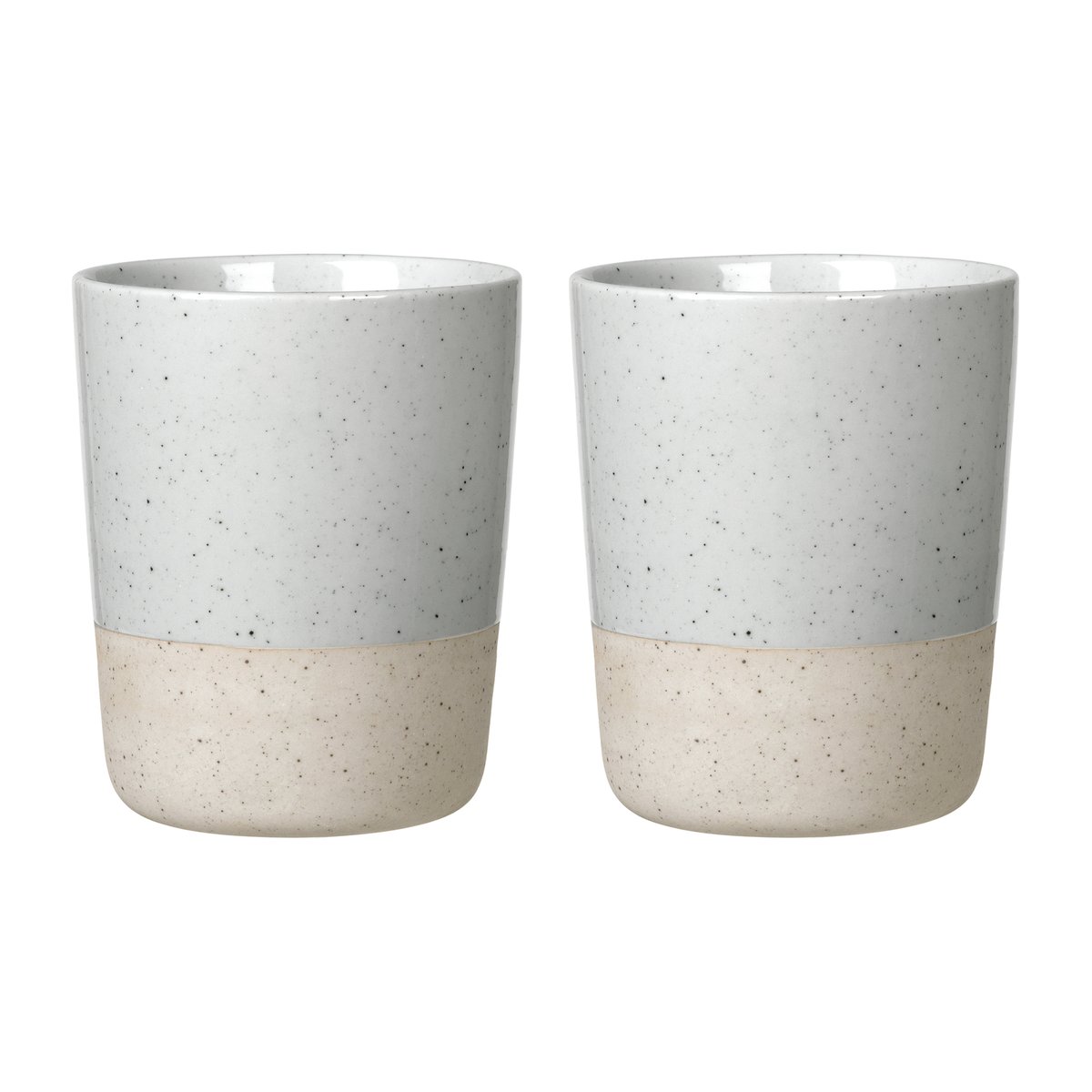 blomus Sablo termokopp 26 cl 2-pakning Cloud | Skandinavisk Design | Kaffekopper | Grå