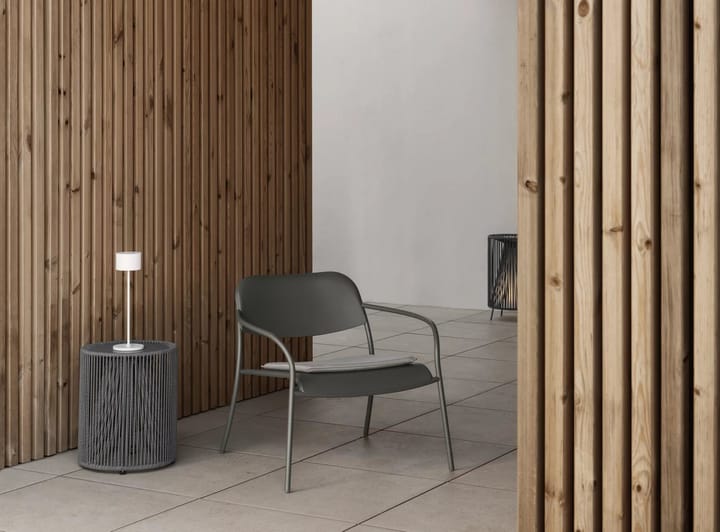 Sittepute til YUA lounge chair, Melange Grey Blomus