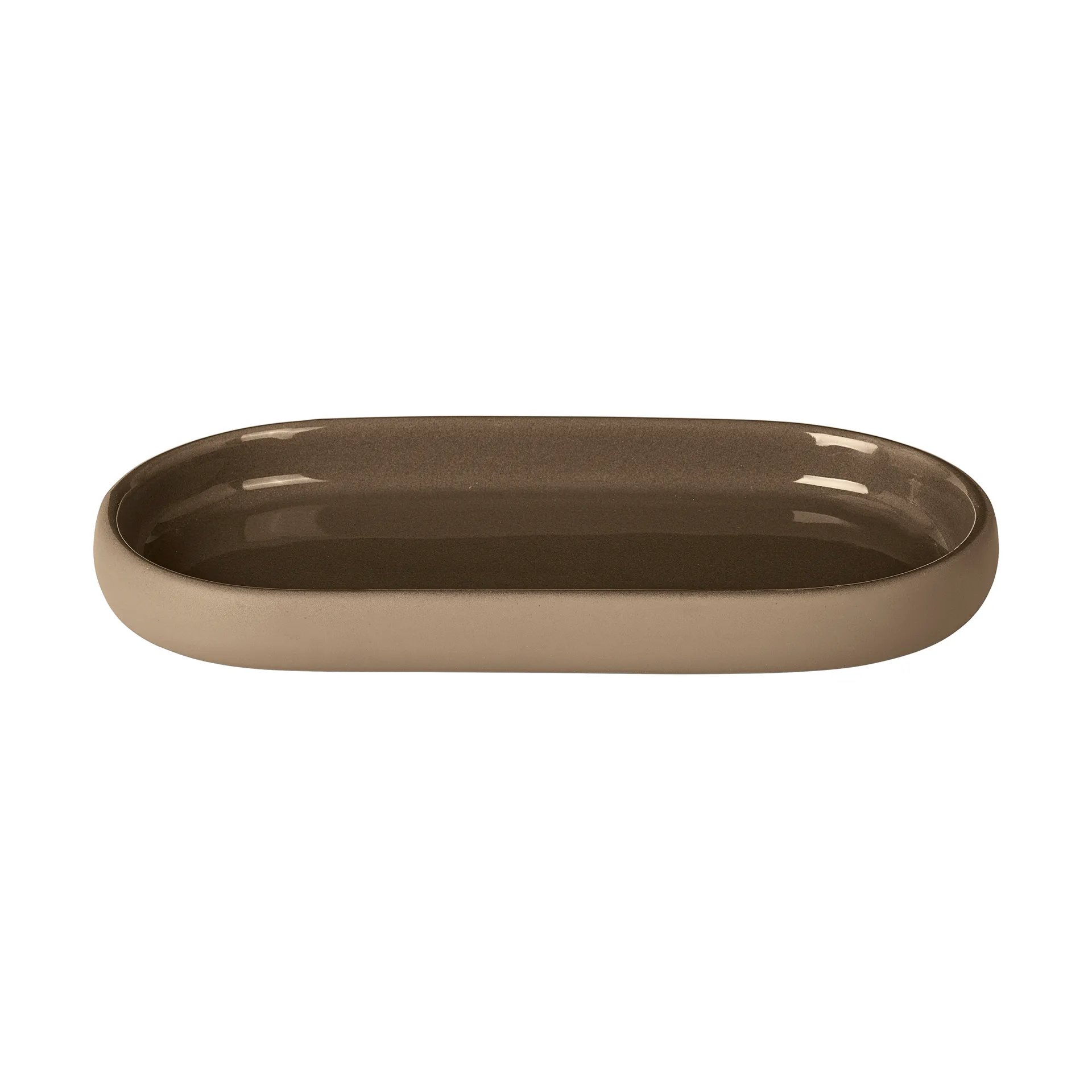 Sono fat keramikk 10x19 cm, Beige blomus