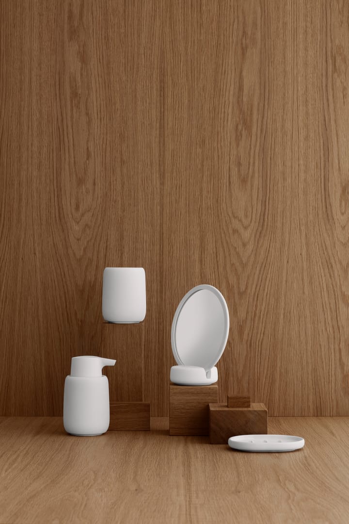 Sono Vanity bordspeil Ø17 cm, Hvit Blomus