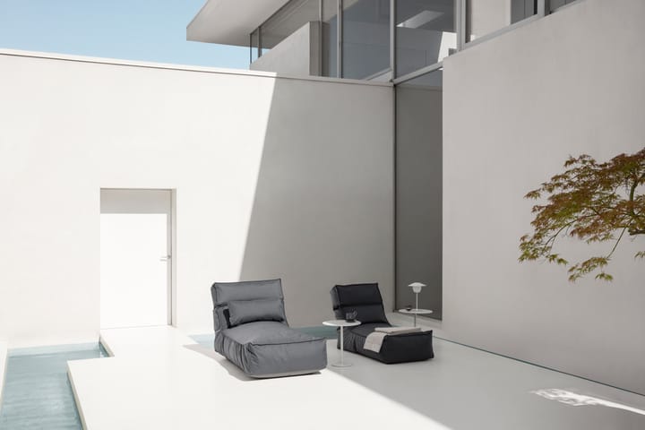 STAY loungestol sittepuff 60x120 cm, Coal Blomus