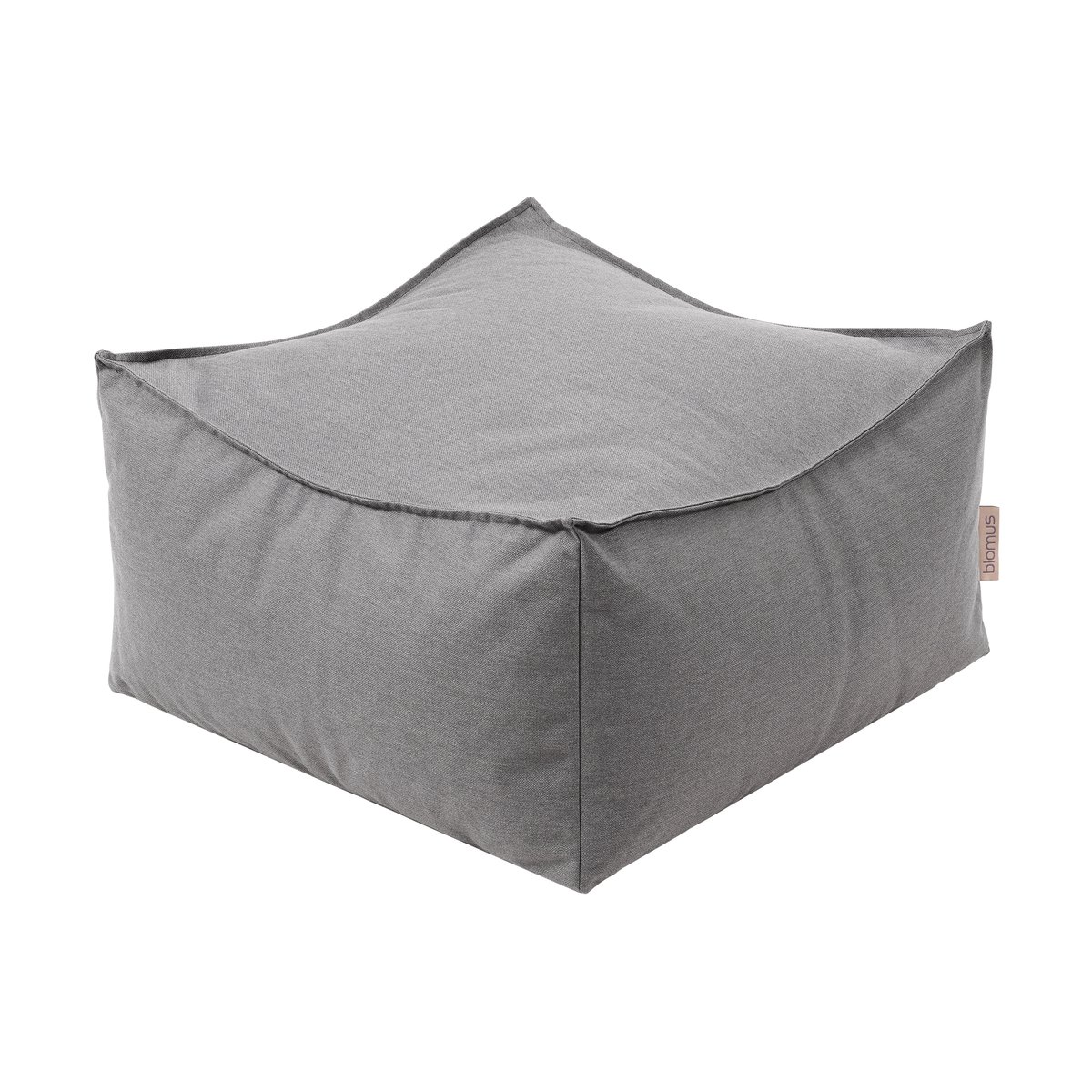 blomus STAY sittepuff 60x60 cm Stone | Skandinavisk Design | Grå