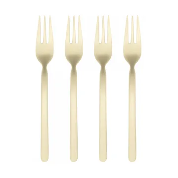 STELLA dessertgaffel champagne 4-pakning - 15,5 cm - blomus