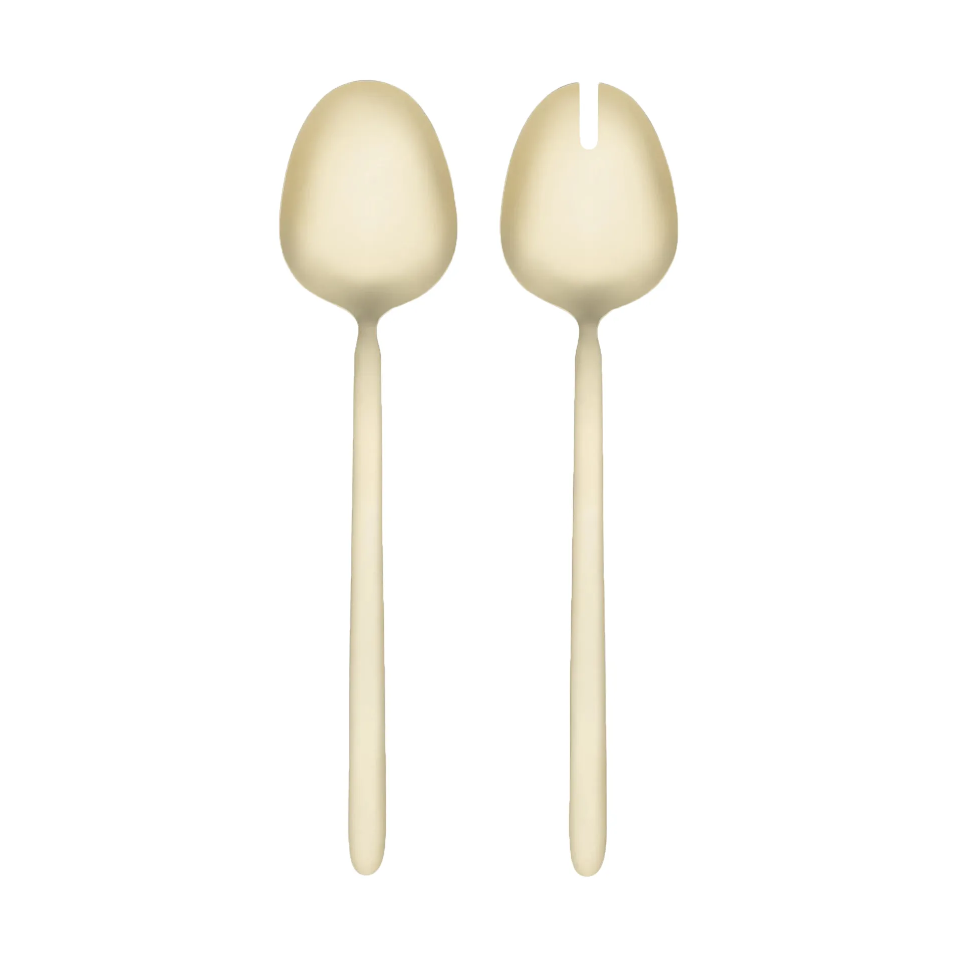 STELLA salatbestikk champagne 2 deler, 28 cm blomus