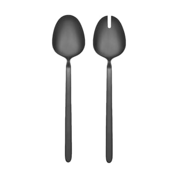 STELLA salatbestikk svart 2-pakning - 28 cm - blomus