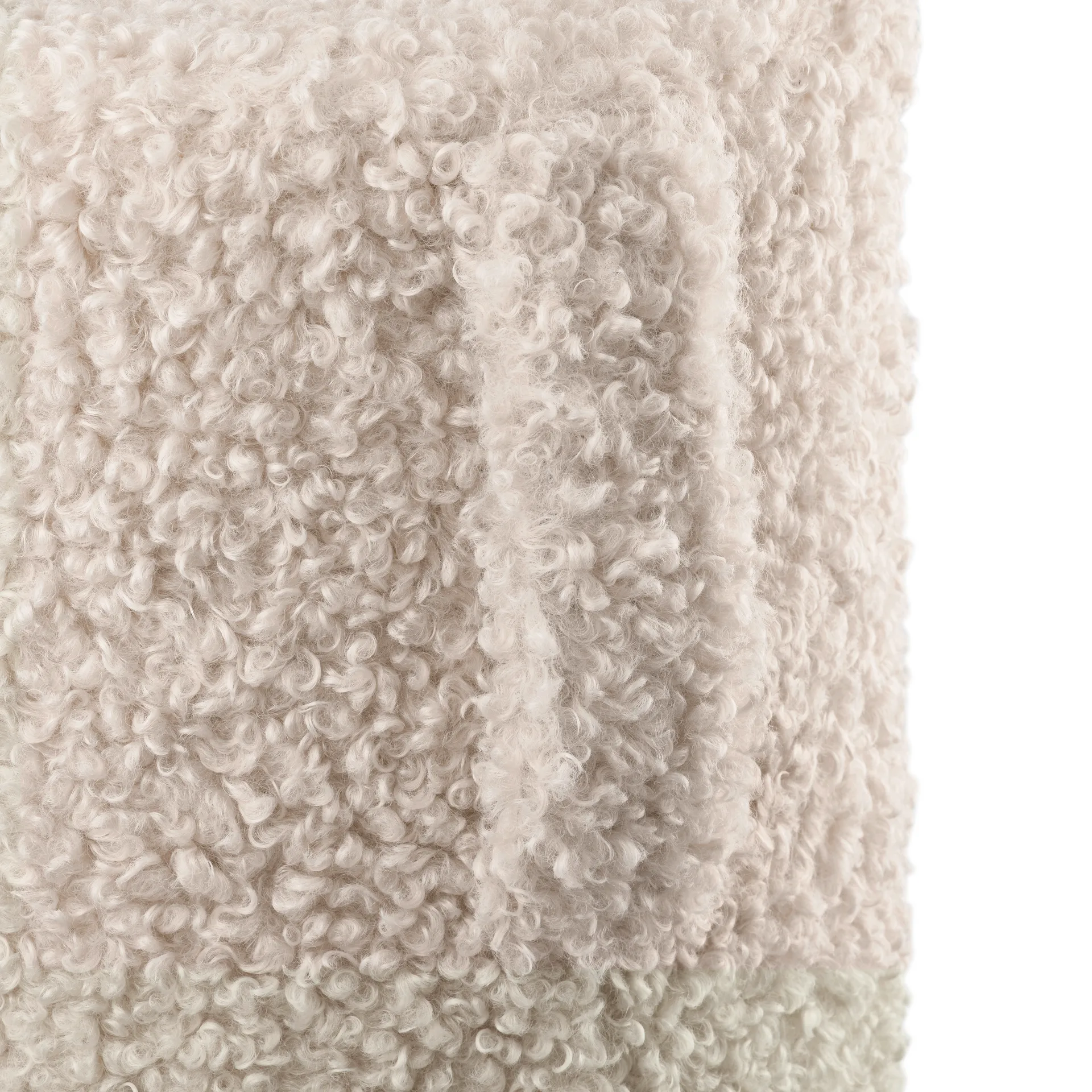 Teddy sittepuff, Moonbeam, Ø35x40 cm blomus