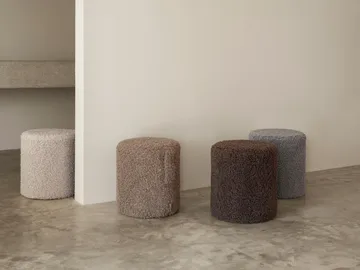 Teddy sittepuff - Sharkskin, Ø35x40 cm - blomus