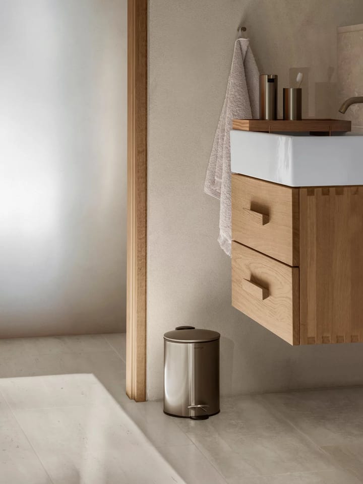 Tubo pedalbøtte 3 L, Brass Blomus
