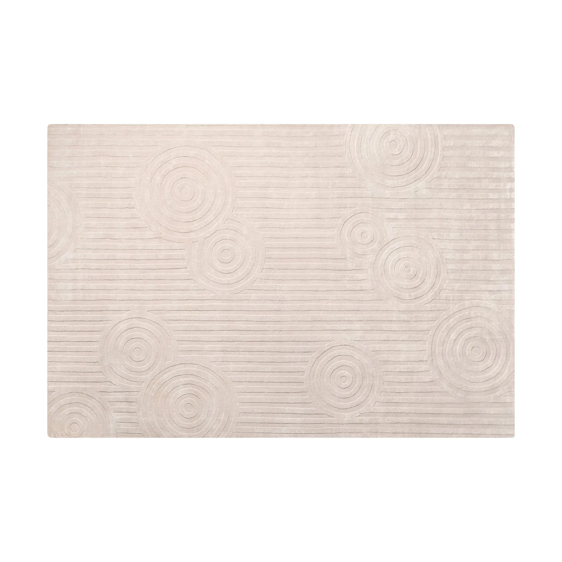 Uzu teppe L 200x300 cm, Beige blomus