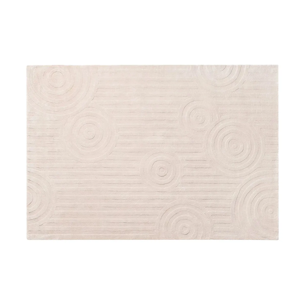 Uzu teppe S 140x200 cm, Beige blomus