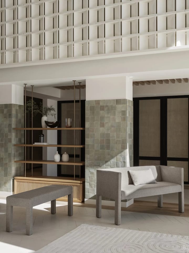 Uzu teppe S 140x200 cm, Beige Blomus