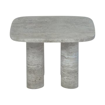 Volos sidebord S 52x52 cm - Silver Travertine - Blomus