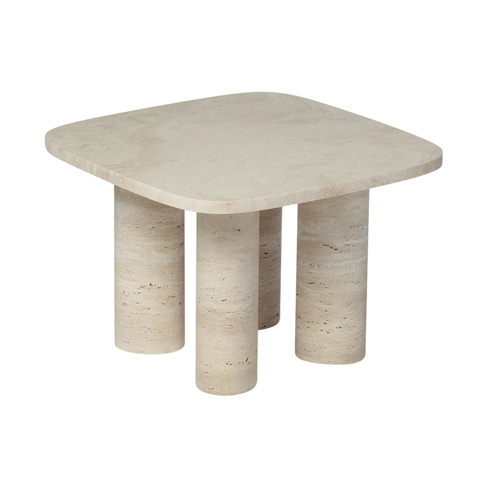 Bilde av blomus Volos sidebord S 52x52 cm Travertine