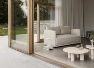 Volos sofabord L Ø75 cm - Travertine - Blomus