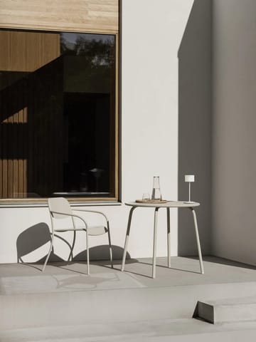 YUA Bistro Table bord Ø80 cm - Silk Grey - Blomus