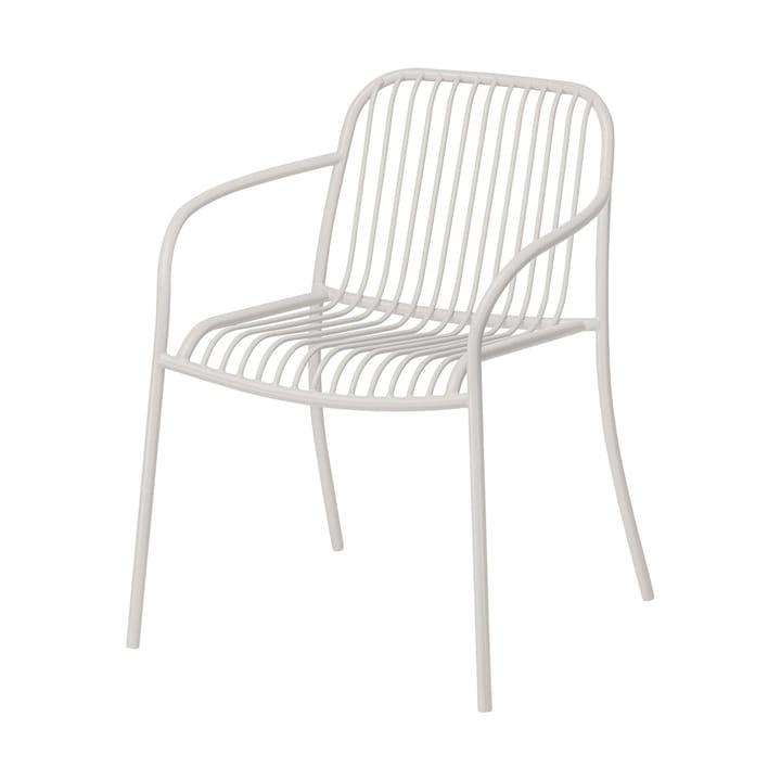 YUA WIRE Armchair lenestol - Silk Grey - blomus