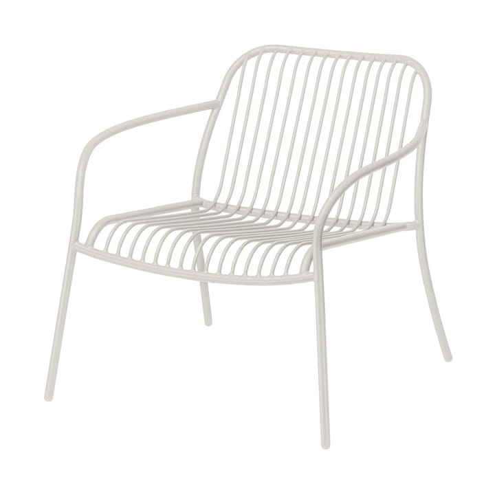 YUA WIRE Lounge Chair stol - Silk Grey - Blomus