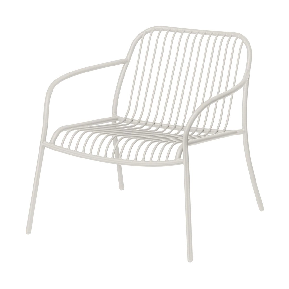 Bilde av blomus YUA WIRE Lounge Chair stol Silk Grey