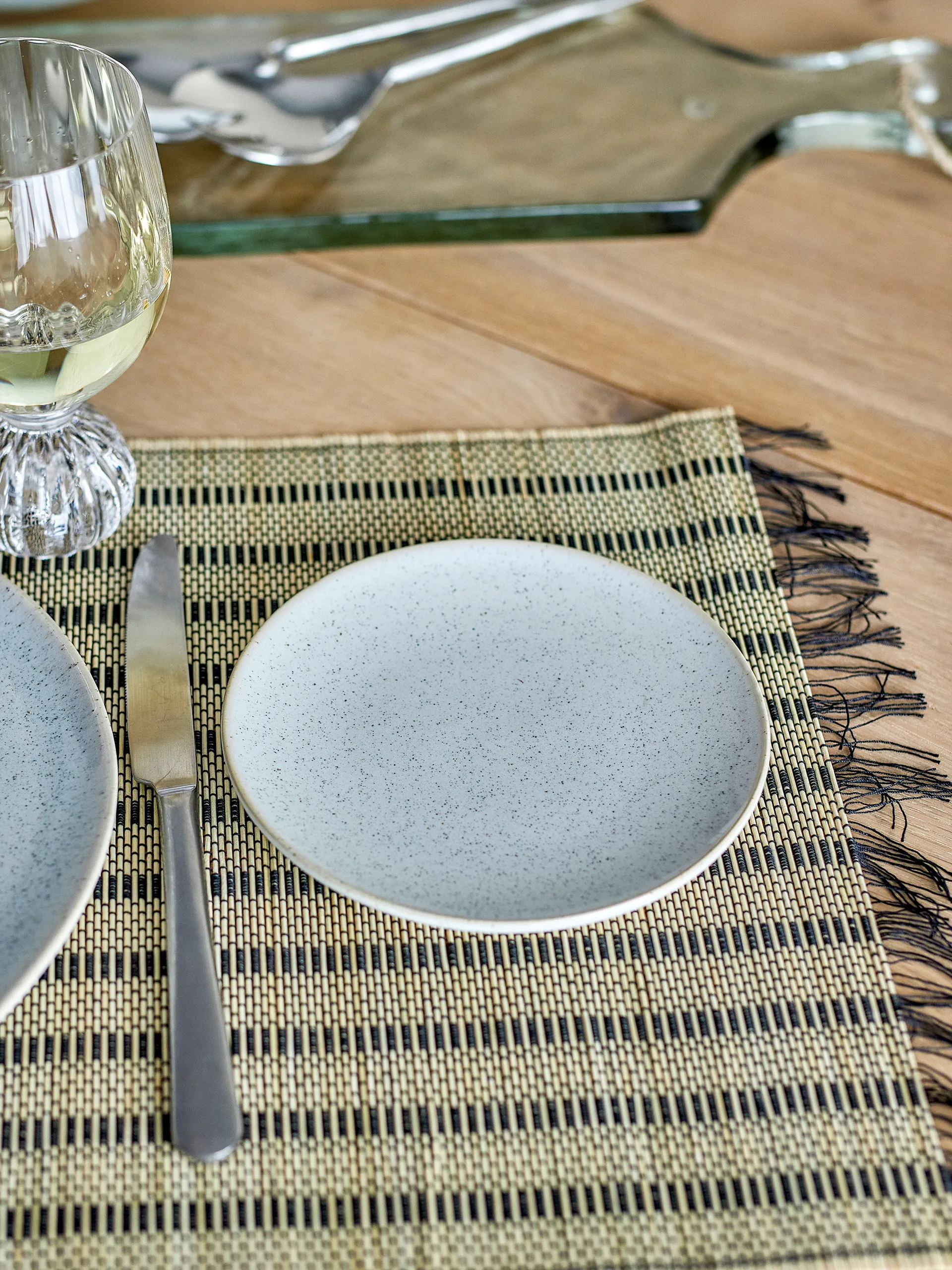 Addison asjett Ø16 cm, Hvit Bloomingville