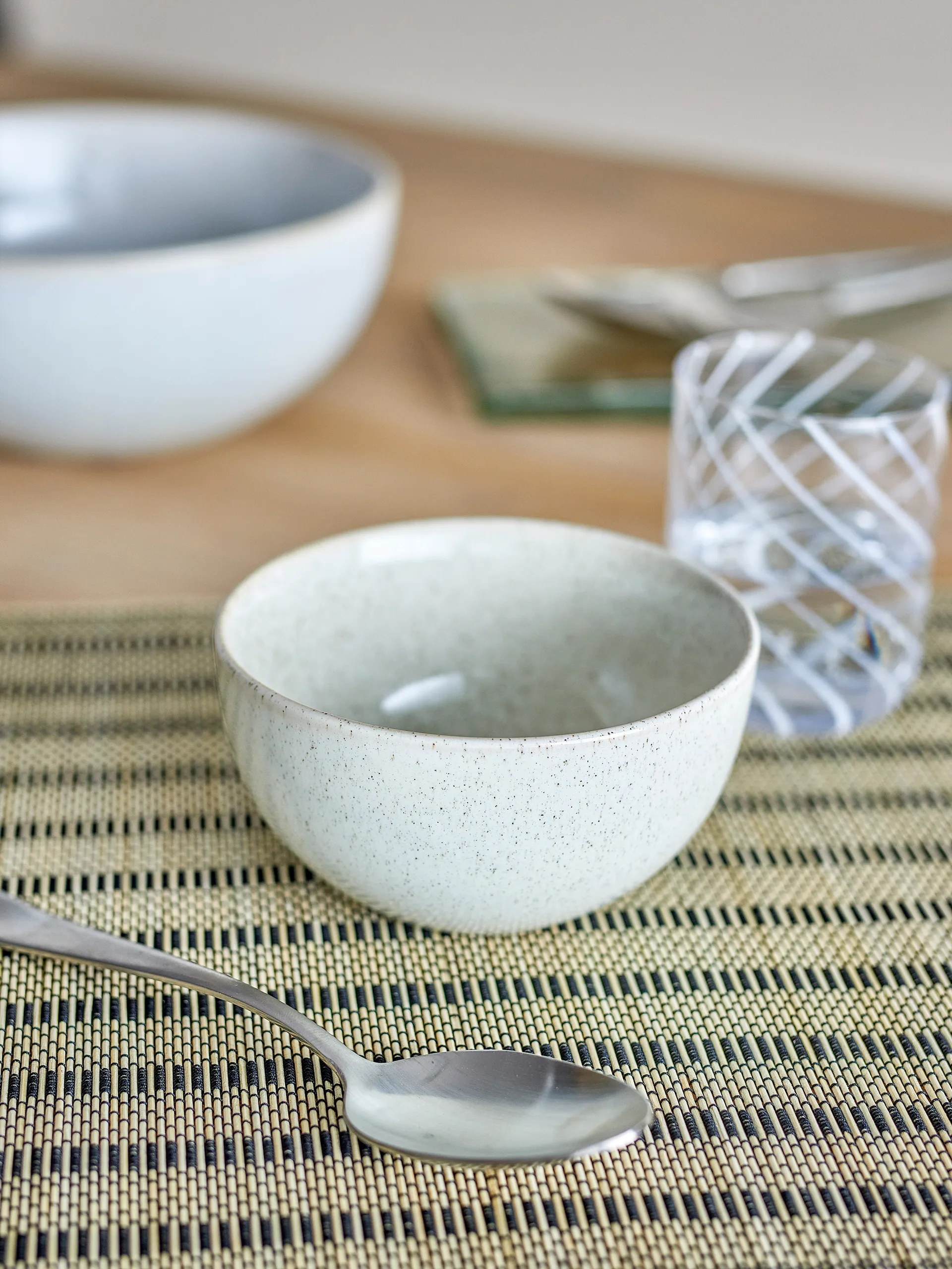 Addison bolle 47,5 cl, Hvit Bloomingville