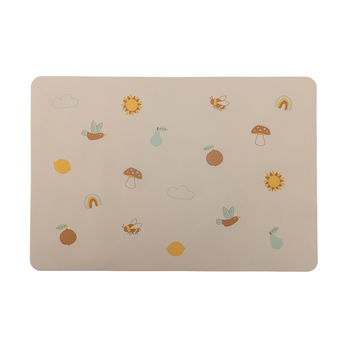 Bloomingville Agnes bordbrikke 25,5x37 cm Natur