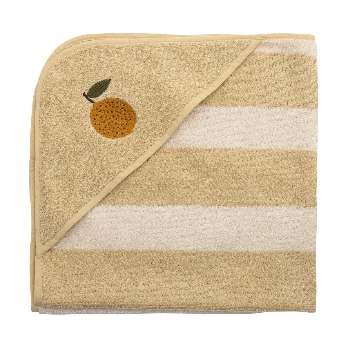 Bilde av Bloomingville Agnes håndkle med hette 78 x 78 cm Appelsin