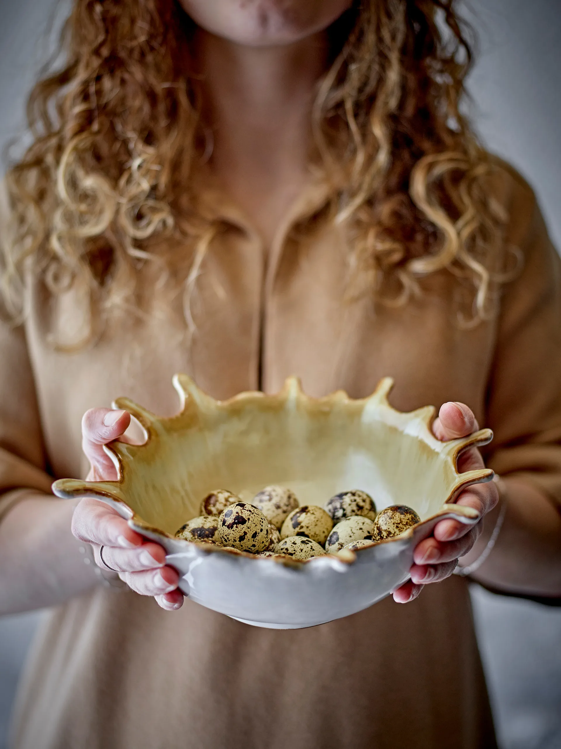 Alcott skål 24x21 cm, Natur Bloomingville