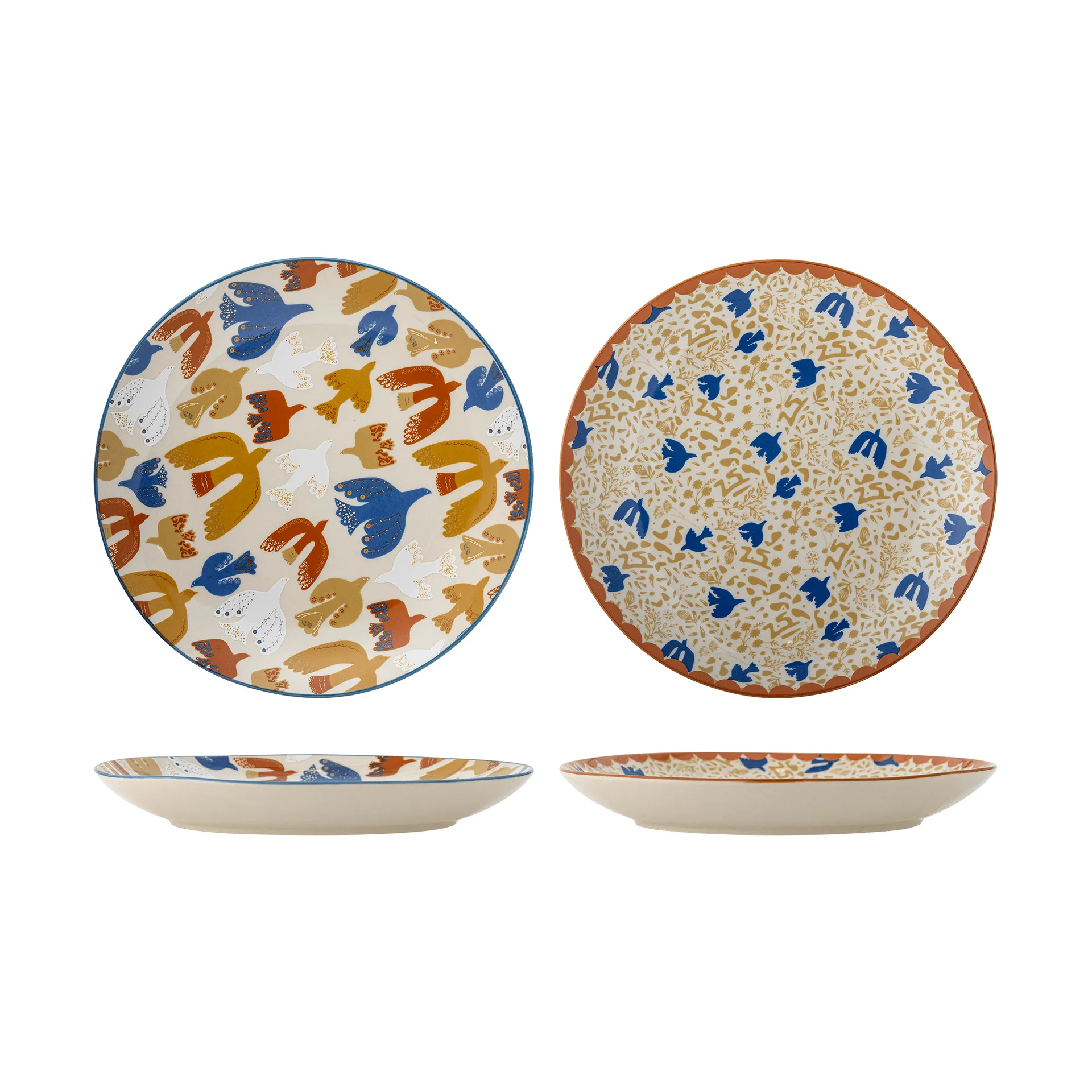 Anniversary tallerken, Multi, Ø25 cm, 2 deler Bloomingville
