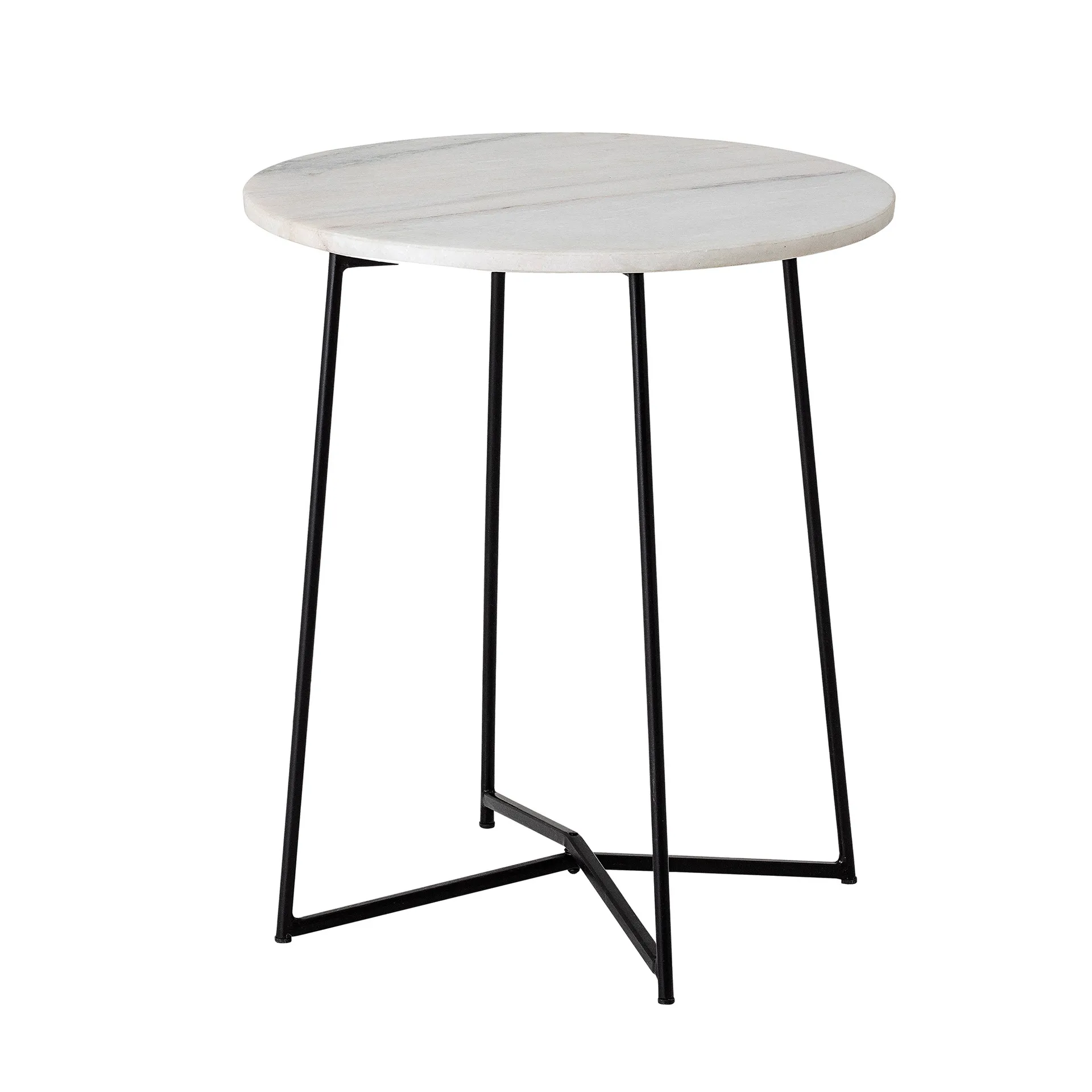 Anou sidebord Ø30,5 cm, Hvit Bloomingville