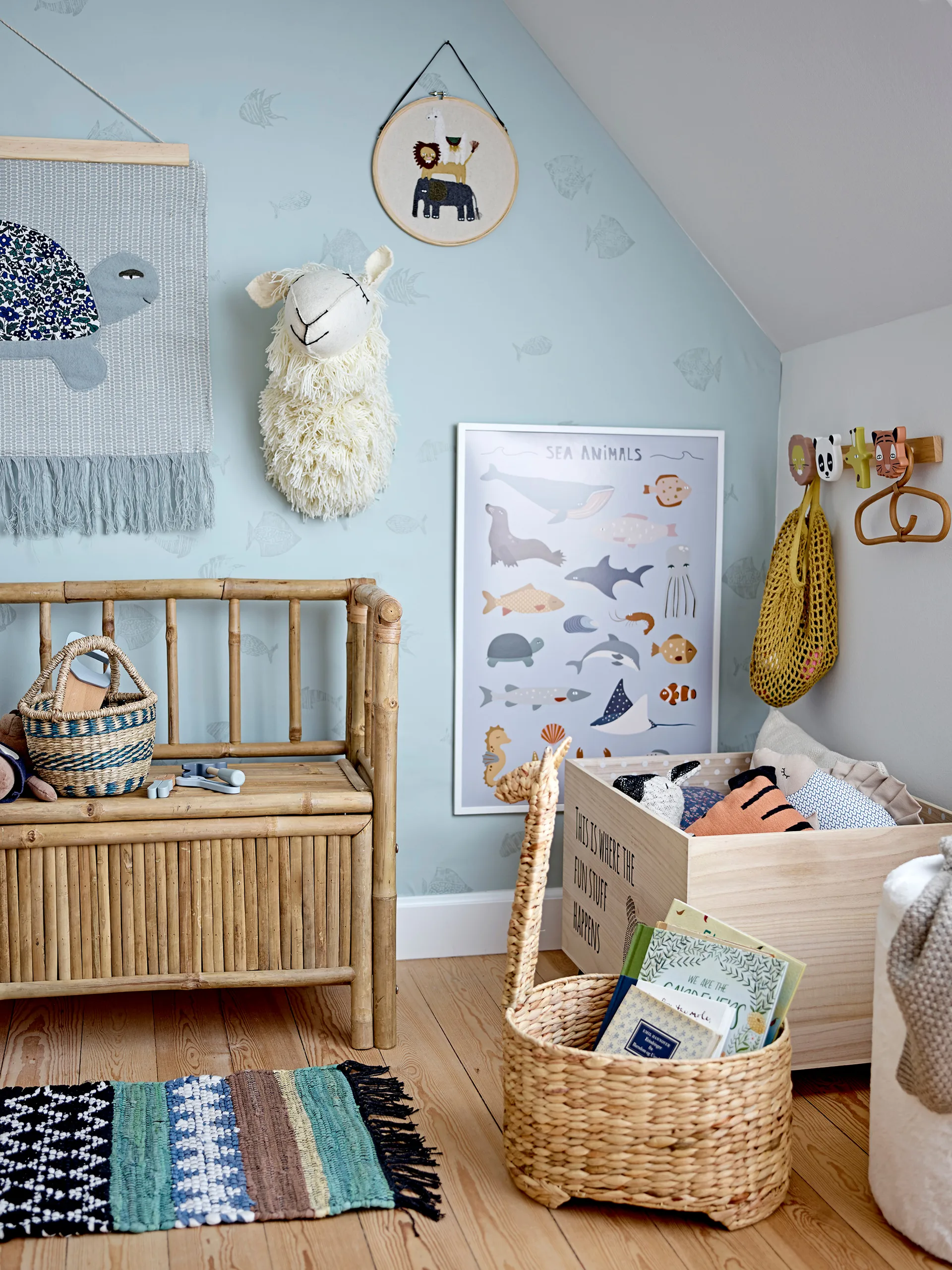 Aranya kleshenger rotting 17x30 cm, Natur Bloomingville