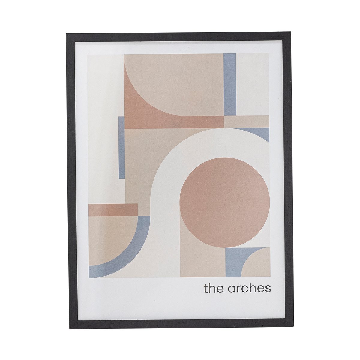 Bloomingville Arches tavle 32x42 cm Svart ramme