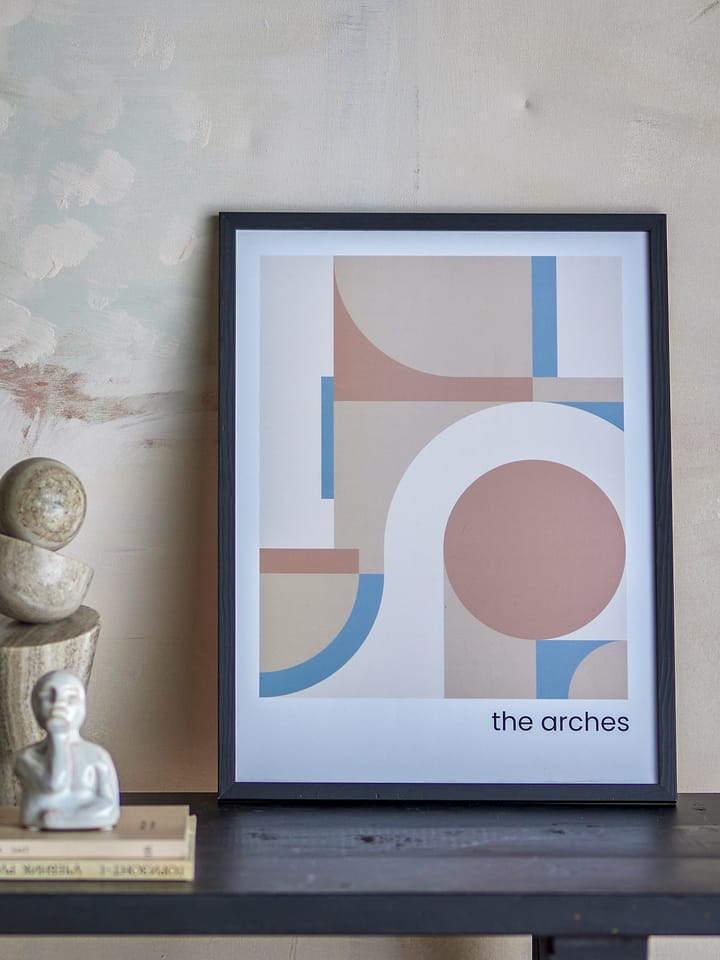 Arches tavle 32x42 cm, Svart ramme Bloomingville