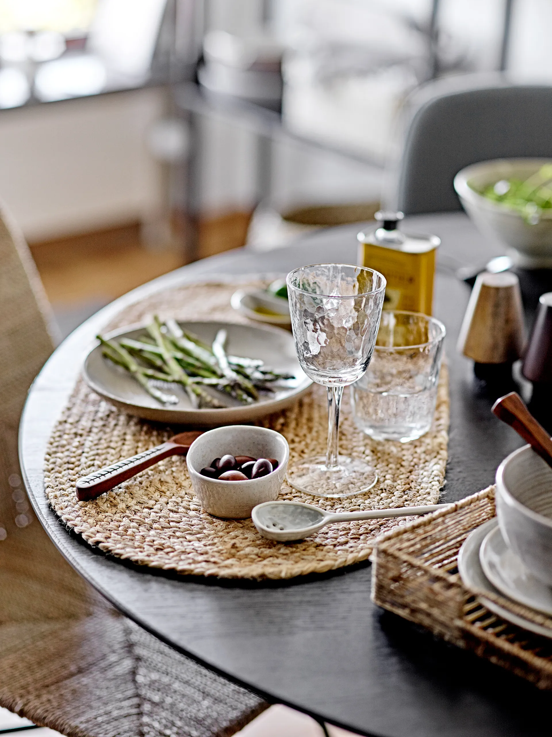 Asali vinglass 22 cl 4-pakning , Klar Bloomingville