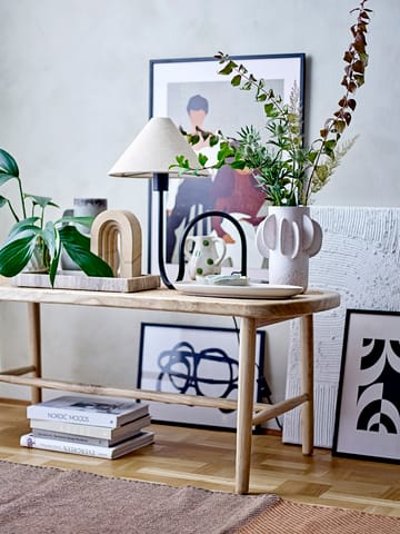 Asrin vase 15 cm - Hvit-grønn - Bloomingville